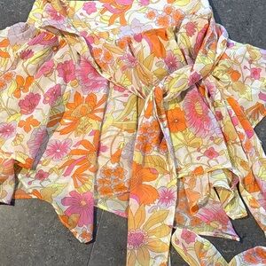 Forever 21 - Floral Multicolor skirt